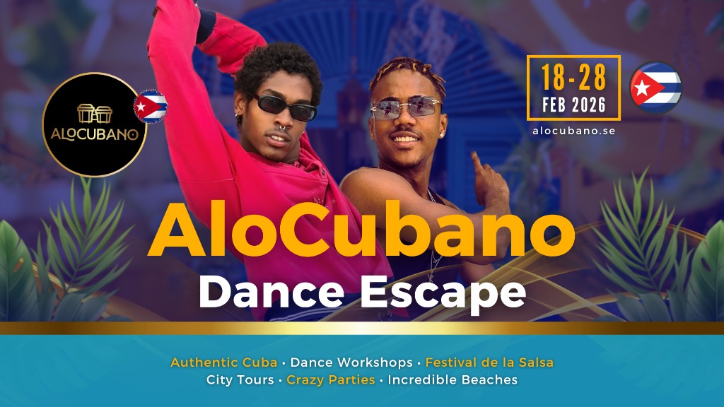 AloCubano Dance Escape 2026 Cuba