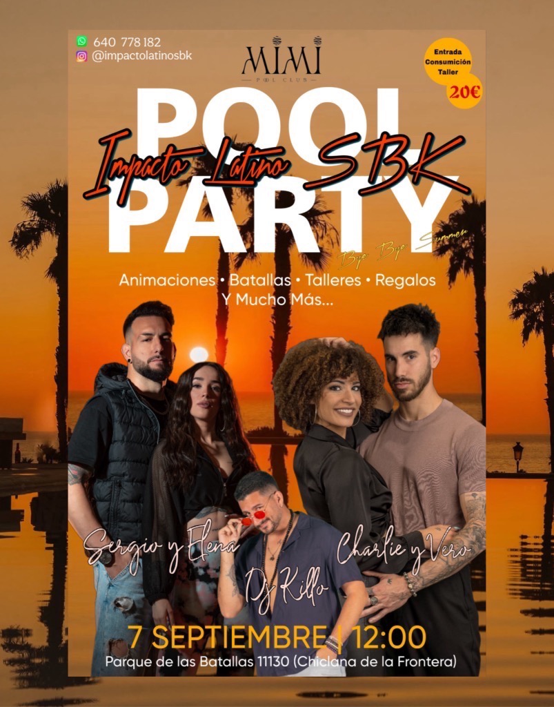 Impacto Latino SBK “Bye Bye Summer” Pool Party