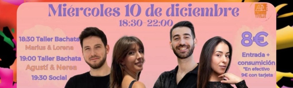 Bachatéalo en Sala Vivaldi