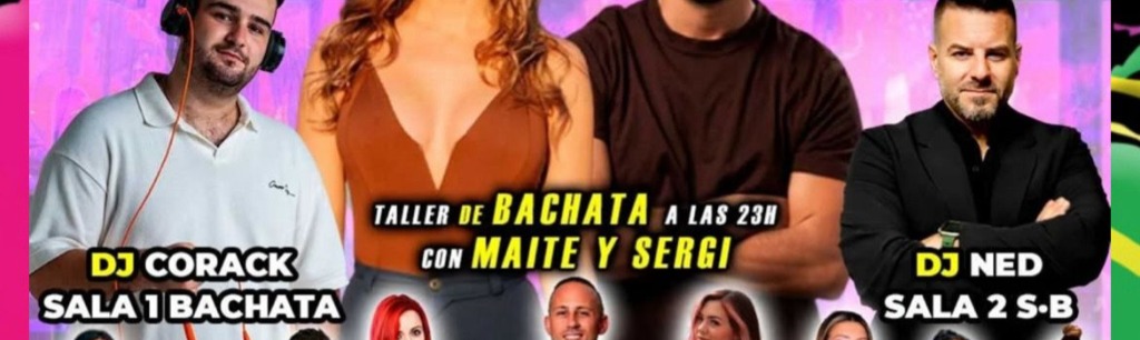 Taller de bachata y social en ACM CITY 