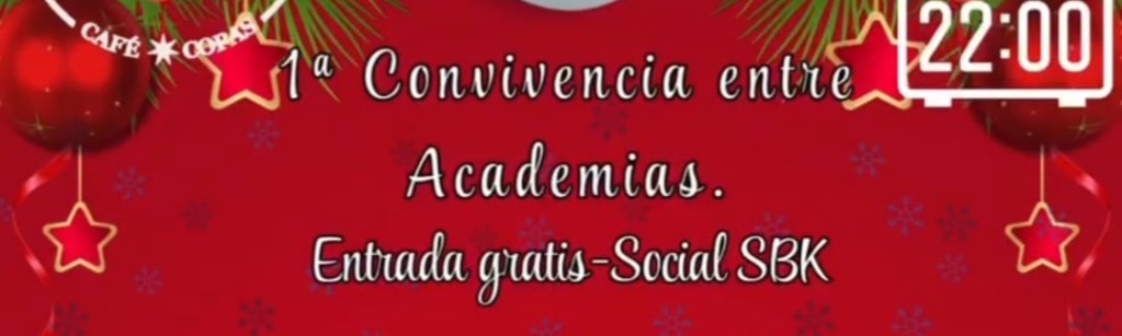 1&ordf; convivencia entre academias en la Orilla