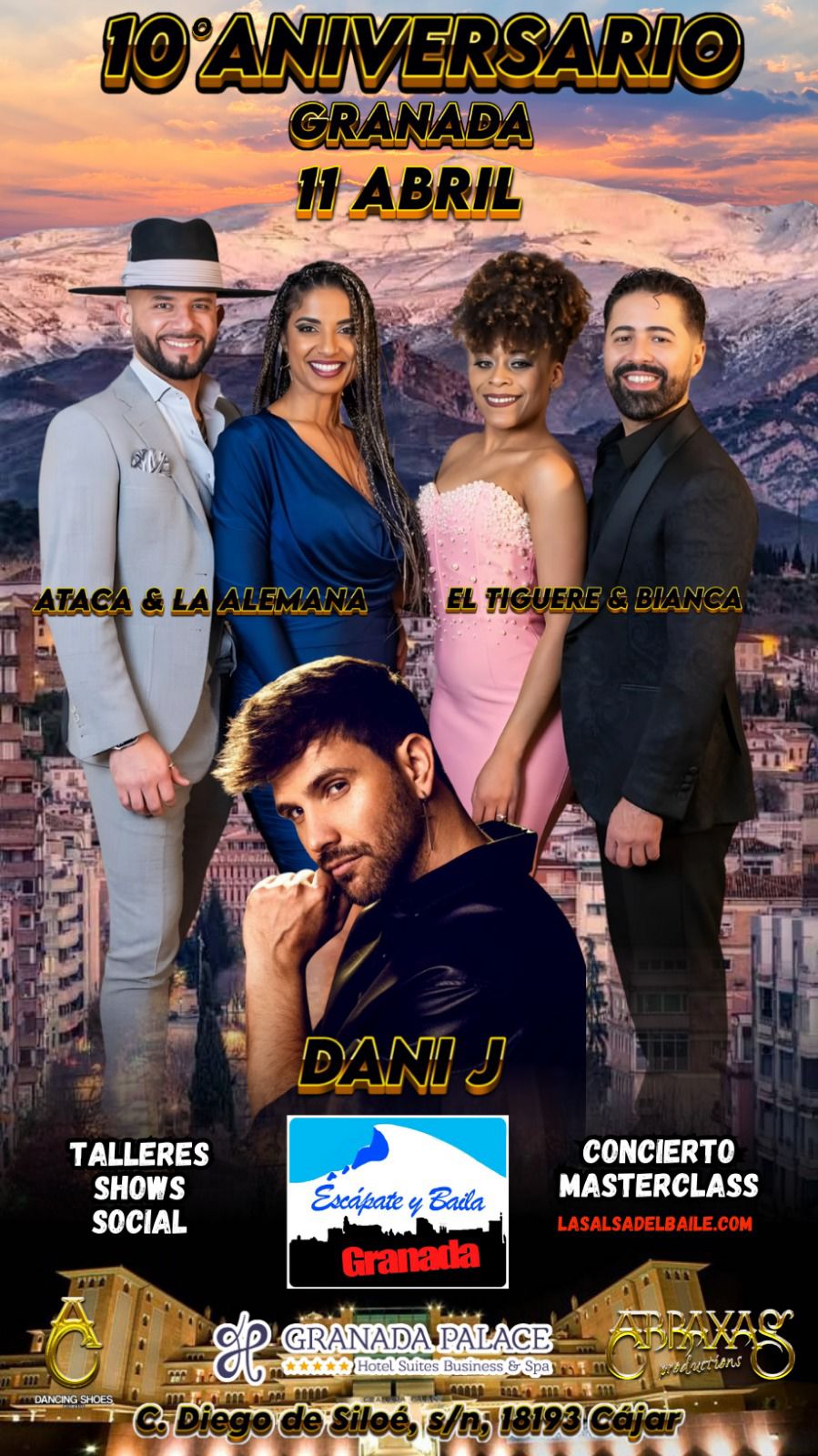 10&ordm; aniversario en granada palace