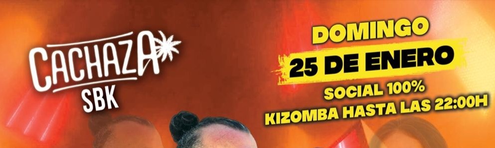 Taller de kizomba y social en Cachaza