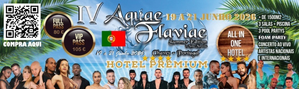 IV AQUAE FLAVIAE SUMMER EDITION 2026 BY NUNO MOREIRA