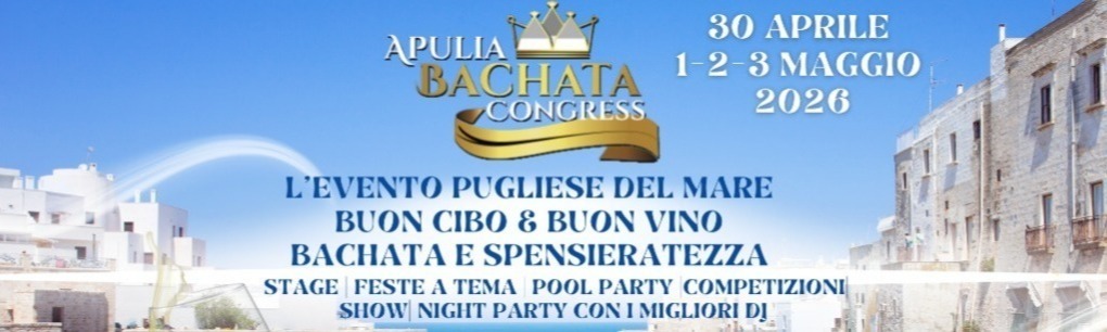 Apulia Bachata Congress 2k26